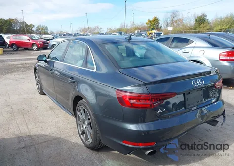 2018 Audi A4 2.0T Premium/2.0T Tech Premium from USA, damaged, VIN WAUENAF47JA056520